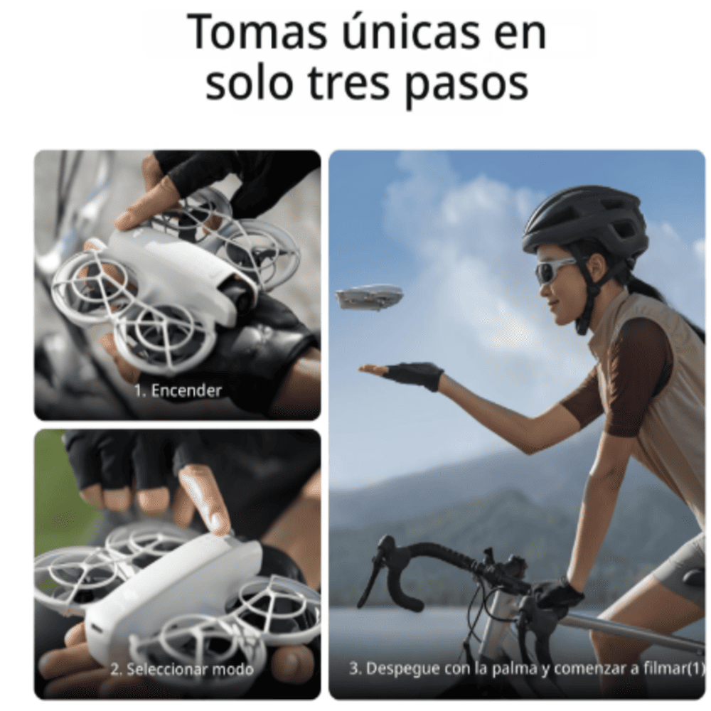 DJI Combo Neo de tres baterías mini dron con cámara 4K UHD