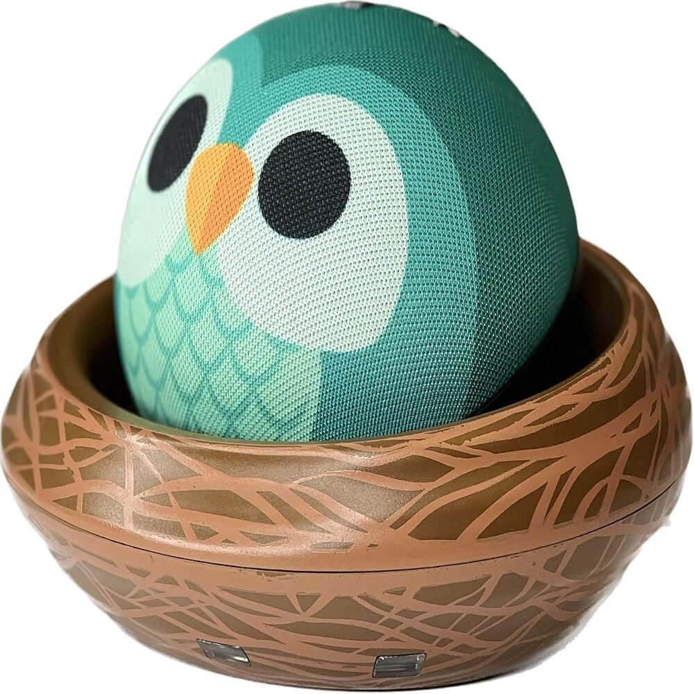 Soporte de nido de búho compatible con Echo Dot Kids