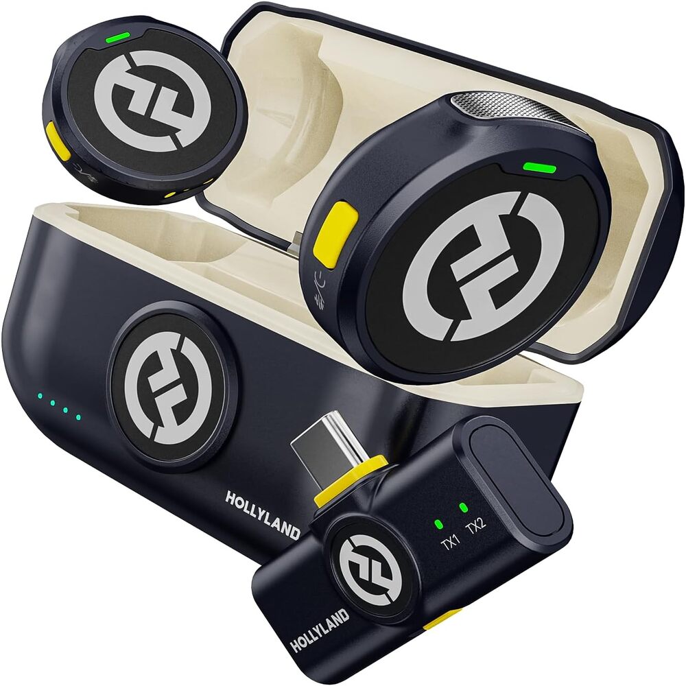 Micrófono inalámbrico Hollyland Lark M2 para iPhone y Android