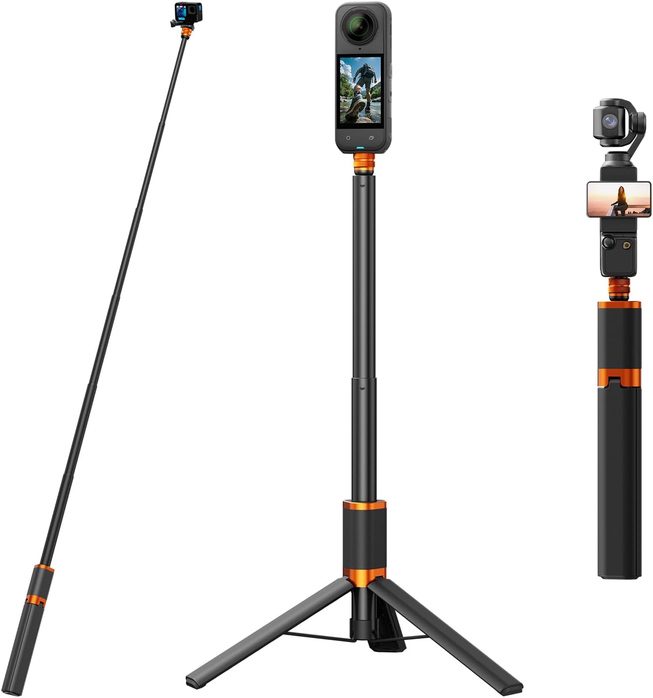 Trípode palo selfie extensible